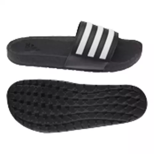 Men's Adidas Adilette Boost Slide Sandals 2 Men's Adidas Adilette Boost Slide Sandals - Image 2
