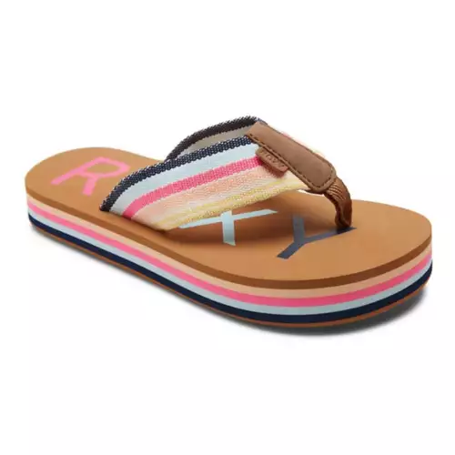 Girls' Roxy Chika Hi Flip Flop Sandals 1 Girls' Roxy Chika Hi Flip Flop Sandals
