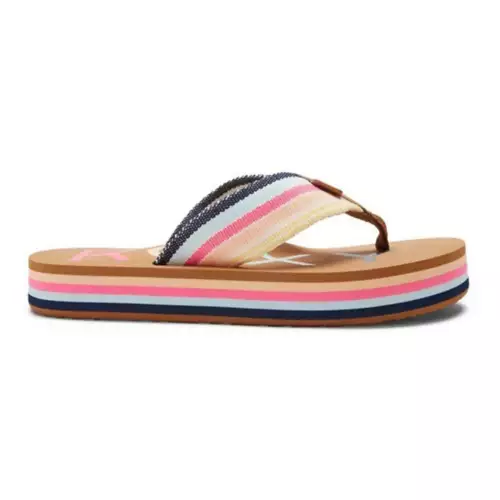 Girls' Roxy Chika Hi Flip Flop Sandals 2 Girls' Roxy Chika Hi Flip Flop Sandals - Image 2