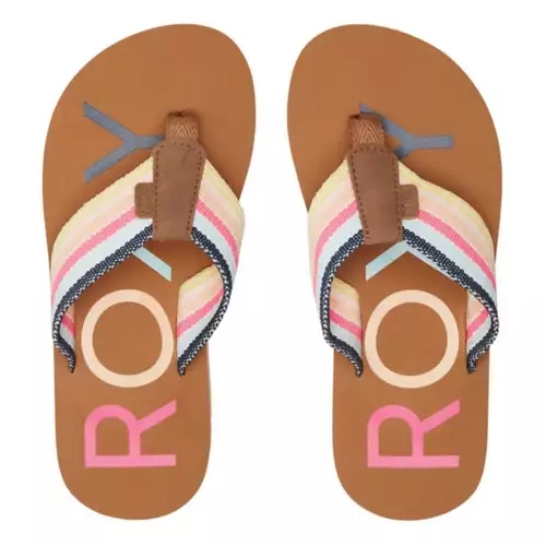 Girls' Roxy Chika Hi Flip Flop Sandals 3 Girls' Roxy Chika Hi Flip Flop Sandals - Image 3