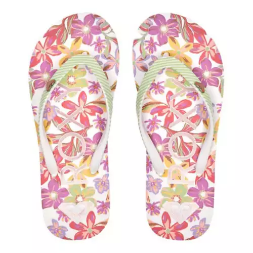 Girls' Roxy Pebbles VII Flip Flop Sandals 3 Girls' Roxy Pebbles VII Flip Flop Sandals - Image 3