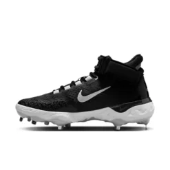 Men's Nike Alpha Huarache Elite 4 Mid Metal Baseball Cleats -Shoe Discount Store 19615185214 3