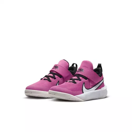 Kids' Nike Team Hustle D 10 Strap Basketball Shoes 3 Kids' Nike Team Hustle D 10 Strap Basketball Shoes - Image 3