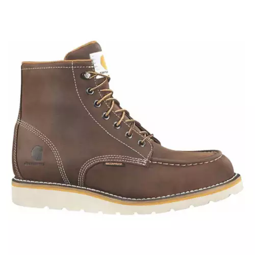 Men's Carhartt Wedge 6" Moc Toe Waterproof Steel Toe Work Boots 1 Men's Carhartt Wedge 6" Moc Toe Waterproof Steel Toe Work Boots