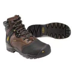 Men's KEEN Louisville 6" Met Waterproof Steel Toe Work Boots -Shoe Discount Store 87120998053 6