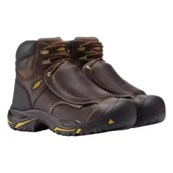 Men's KEEN Mt Vernon 6" Met Waterproof Steel Toe Work Boots -Shoe Discount Store 88719486592 1
